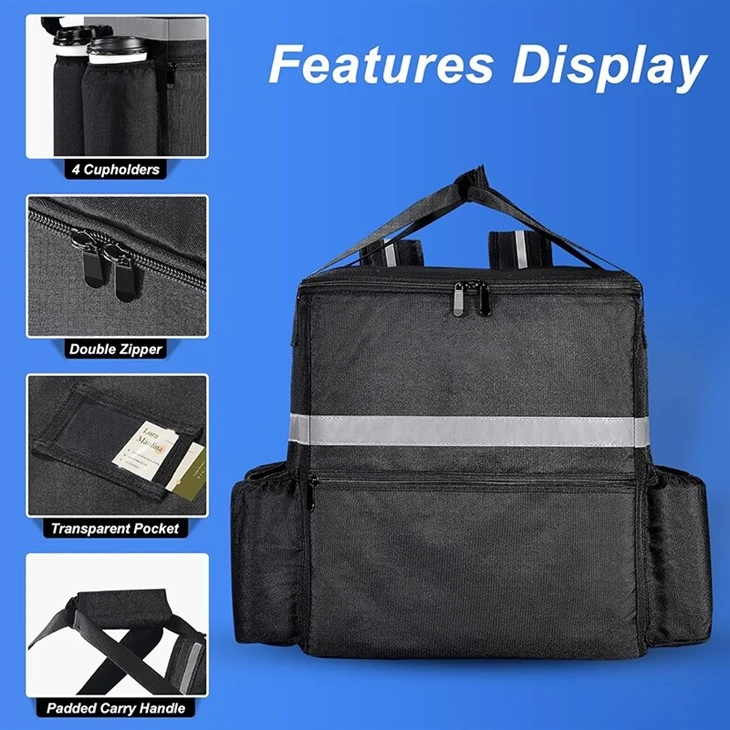 Large Food Delivery Backpack factory